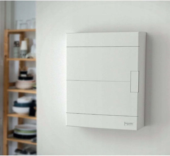 2x12 Surface-Mounted Electrical Panel IP40 Easy9 EZ9EU-2-12-NT-T Transparent Door EZ9EUC212