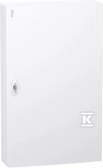 Schneider Electric Wall Mounted Electrical Panel 5 Rows 24 Elements
