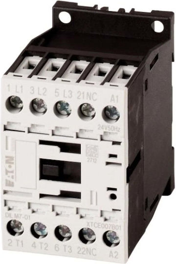 Eaton Comutator tripolar de șină 24V 12A