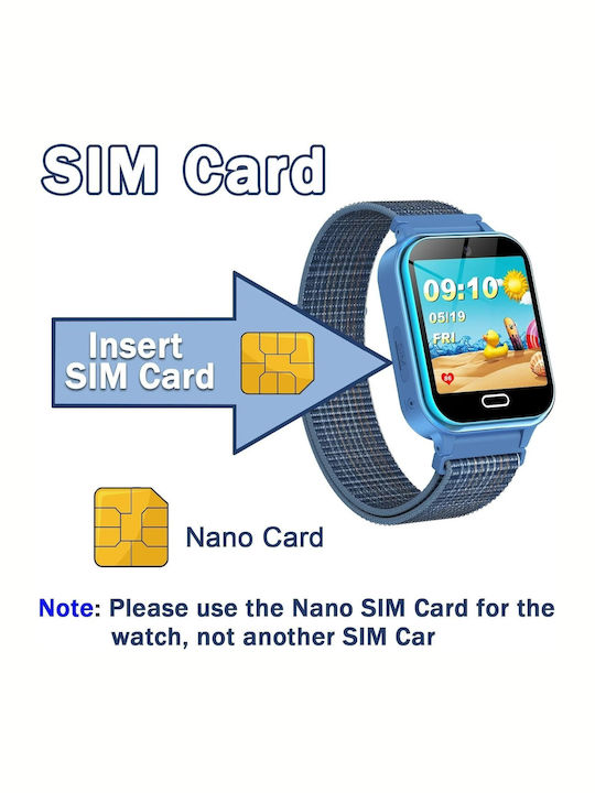 Παιδικό Smartwatch Smartwatch Μπλε