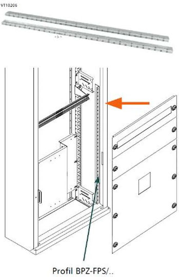 Eaton Eaton Elektrische Schalttafel-Zubehör Vorderseite 106431