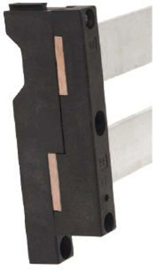 Apator Elektrische Schalttafel-Zubehör Pole Rail Unterstützung Einzelgerät 60mm 0000106304t