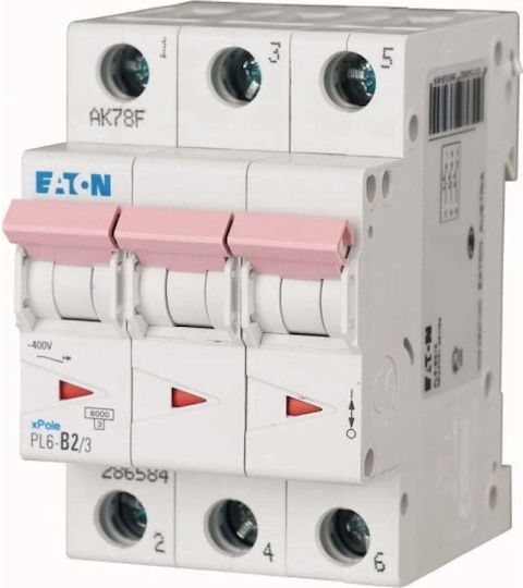 Eaton Релета На Релса Изтичане На Земя 16A Триполюсен С Напрежение 400V