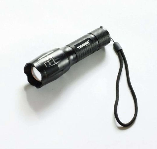 Tiross Taschenlampe LED IPX4 Schwarz