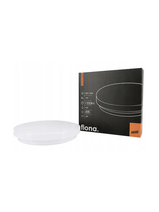 Bemko Plafonieră de Tavan 26cm Albă cu LED Integrat
