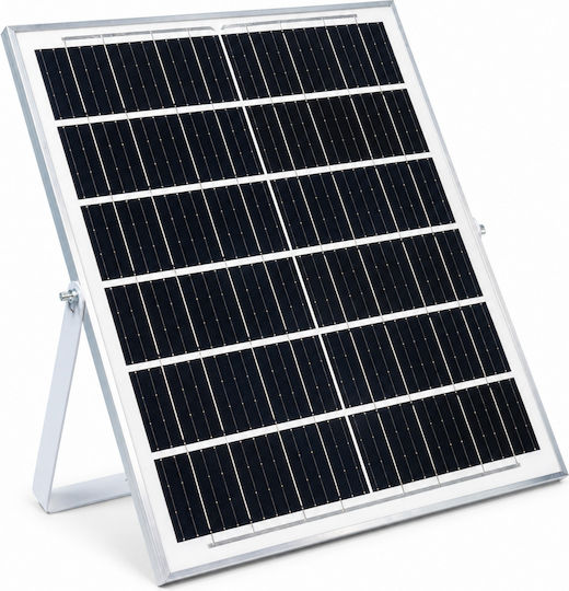 Jortan Waterproof Solar LED Floodlight 500W Cold White 6500K with Remote Control IP66