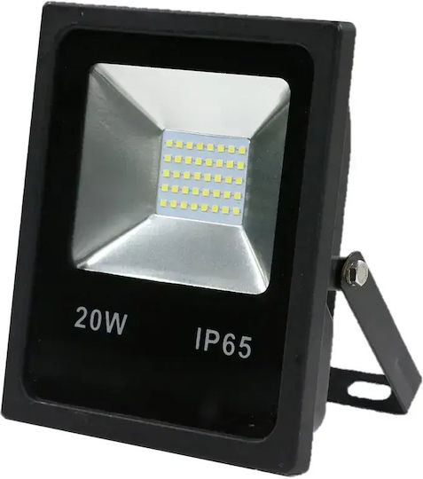 Atman Wasserdicht LED Flutlicht 20W Natürliches Weiß 4500K IP65