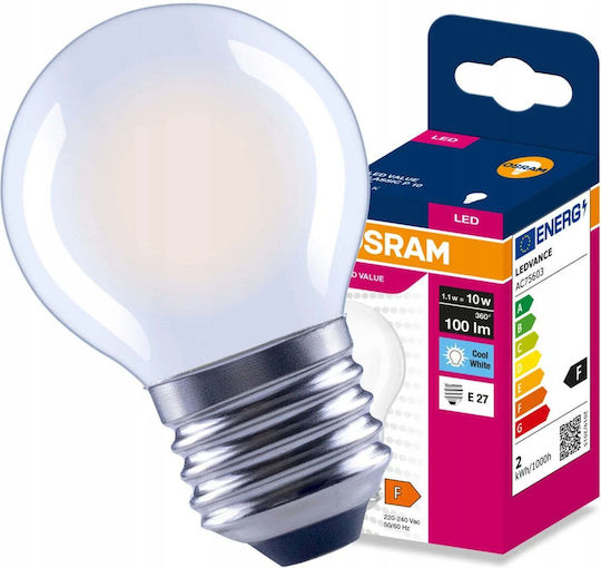 Eko Light Bec LED 1.1W Pentru Bază De Bec E27 Alb Natural 100 Lumen