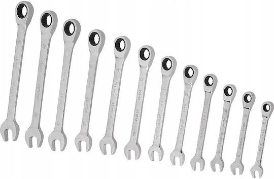 Stanley Set Deutsche Polygon-Schlüssel Ratschenring 10mm 12 Stück
