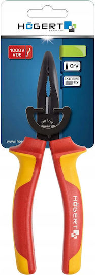 Högert Technik Zange Gebogen Elektriker Länge 160mm