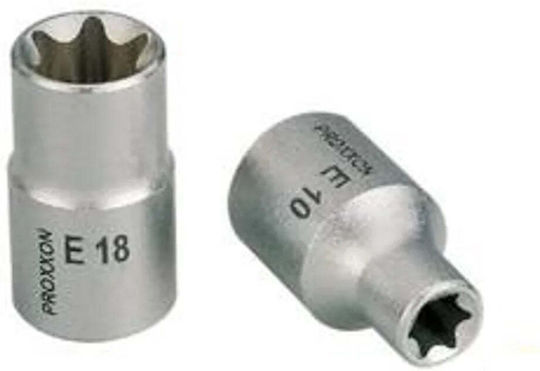 Proxxon Nuss Torx mit Vierkant-Antrieb 1/4" Größe E5 1Stück