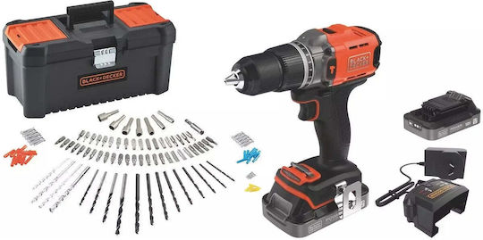 Black & Decker BCD383D2TA Battery Drill Driver 18V 2x2Ah