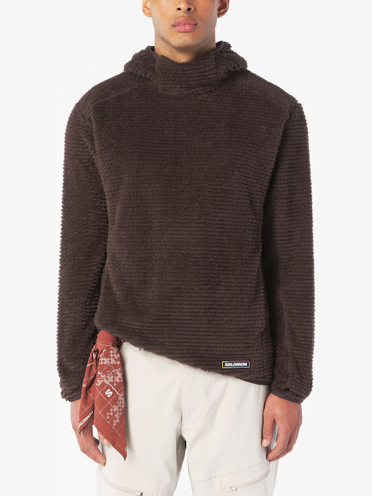 Hooded Sweatshirt Brown