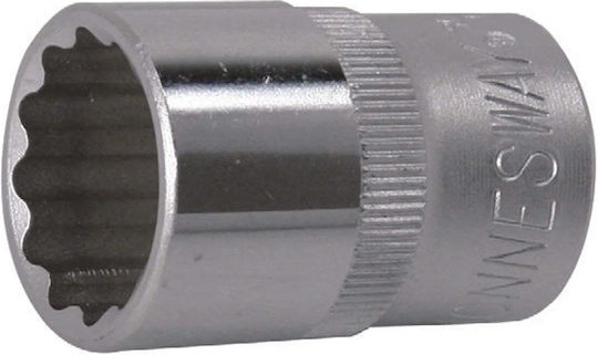 Jonnesway Twelve Socket 1/2" Short 8mm