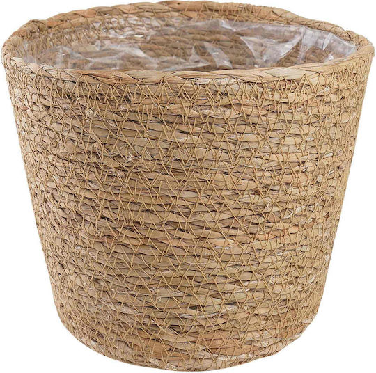 vidaXL Set of 3 Brown Flower Pots