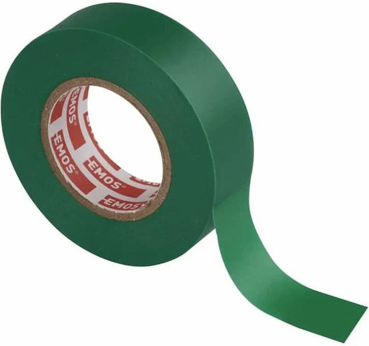 Emos Μονωτική Ταινία 19mm x 20m Pvc Πράσινη