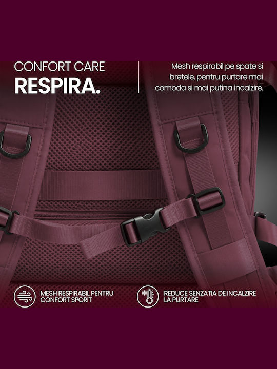 Quasar Rucsac Impermeabil Burgundy