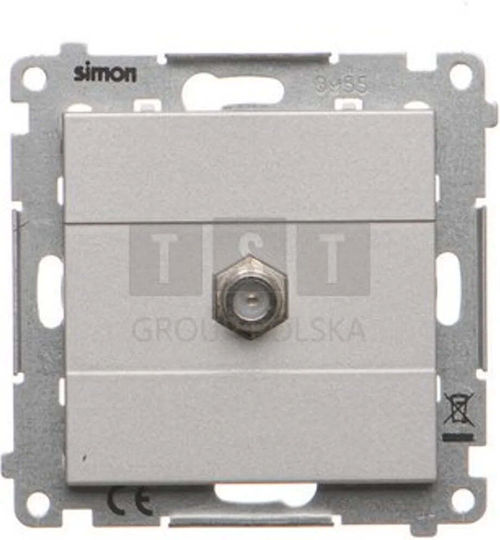 Kontakt-Simon TV-Antennensteckdose TASF1.01/143