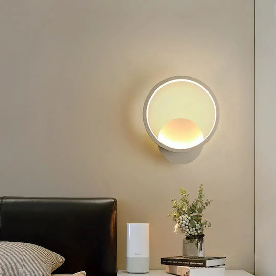 Atman Leggenda Modern Lamp Wall with Integrated LED and Natural White Light 23x20cm