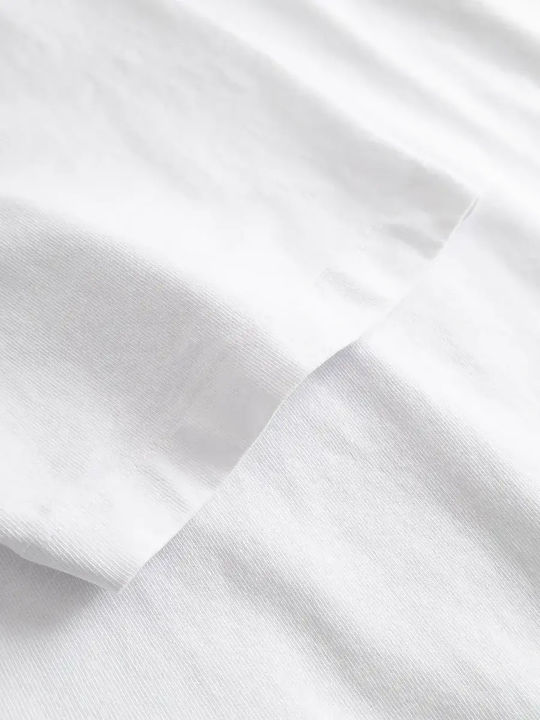 Boxy T-shirt Λευκό
