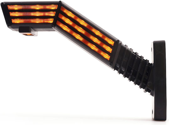 Led Dreifaches Seitenvolumenleuchte Typ Horn Langes Blinklicht 12v24v Was Rechts