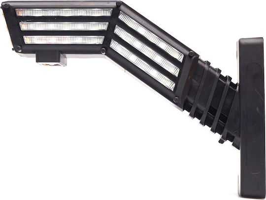 Led Dreifaches Seitliches Volumenlicht Typ Horn Kurz Mit Blitzfunktion 12v24v Was Linke