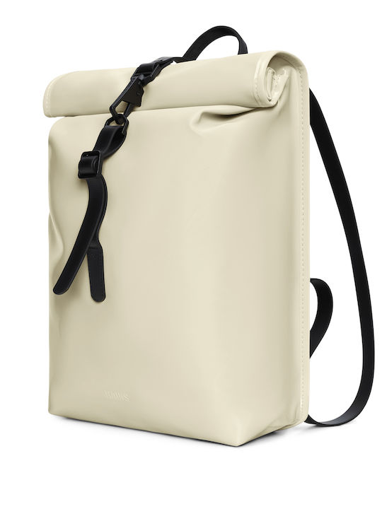 Rains Rolltop Rucksack Wasserdicht 9lt Weiß
