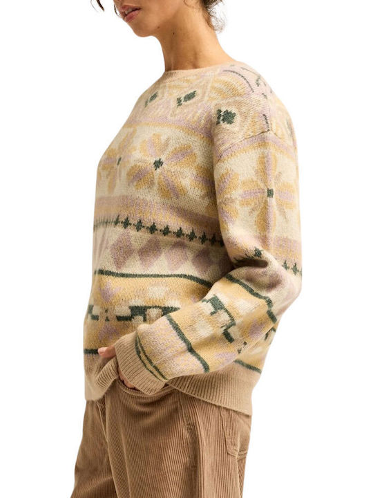 Camp Damen Pullover Sea Fog