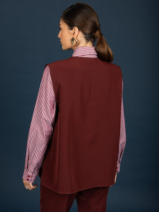Women's Blouse Wine