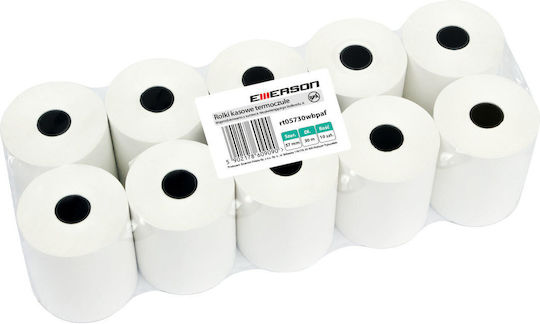 Emerson Thermische Kassenbonrolle P57xΔ20mm mit Länge 20m 55gr/m²