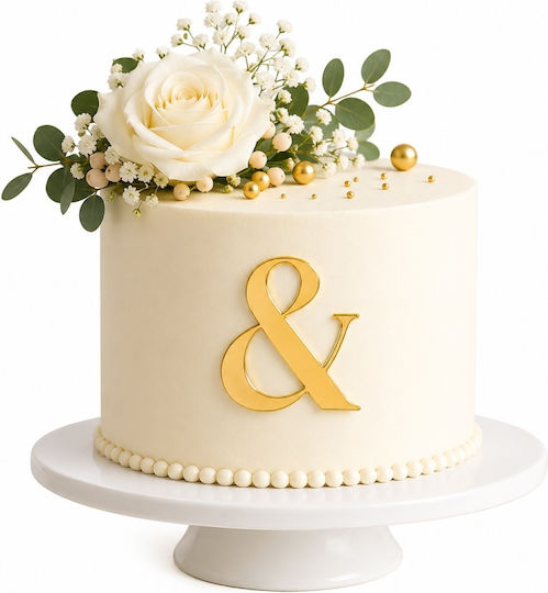 Acrylic Cake Topper & Model Aur 9 Cm