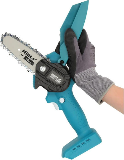 Dedra Акумулаторен Кастрачка Верижен Трион Solo 18V 0.73kg с Шина 10cm