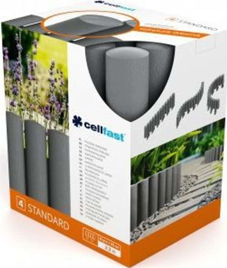 Cellfast Ξύλινη Μπορντούρα Κήπου σε Καφέ Χρώμα x 2.3m