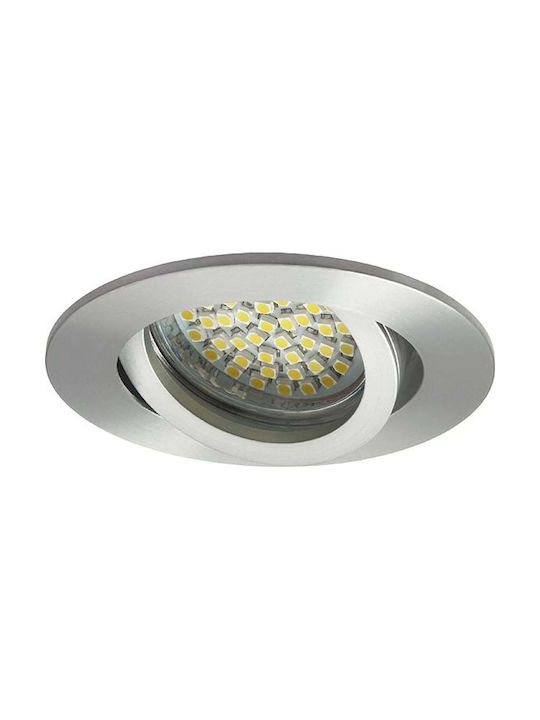 Kanlux Metalic Spot Încorporat cu Soclu GX5.3 8.2x8.2cm. 1buc