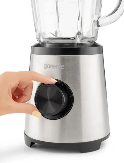 Gorenje Blender cu Cană din Oțel Inoxidabil 1,75 l 1300W Negru B1300E