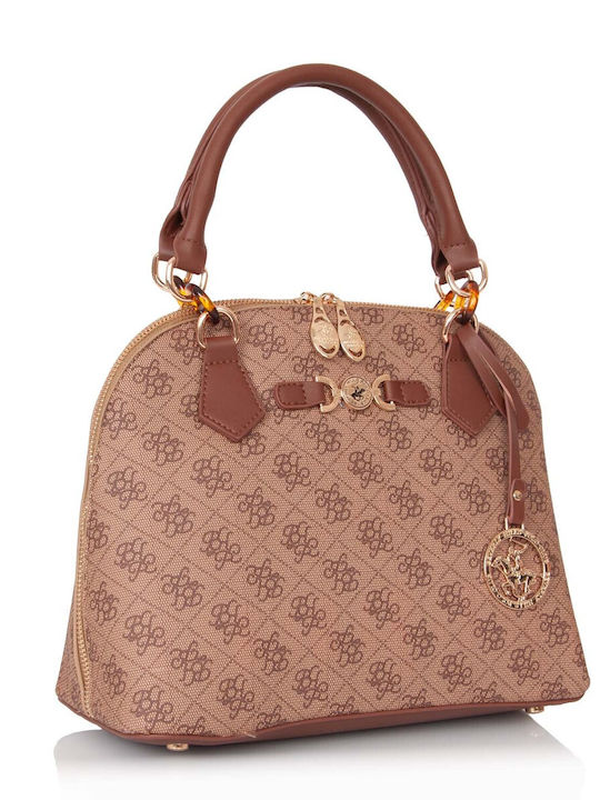 Damentasche Handtasche Crossbody Beige