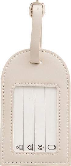 Passport Case & Luggage Tag Set 2 Pcs F-v Mellia 213602 Beige