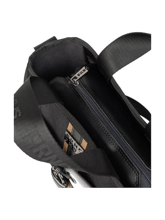 Black Fabric Women's Tote Bag