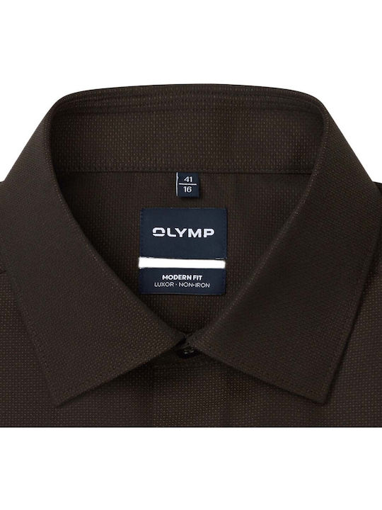 Olymp Luxor Cămașă Regular Fit Maro