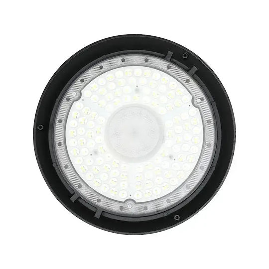 V-TAC Lumini Comerciale Cu Clopot 150W Alb Natural 135lm Cu LED Încorporat Negru