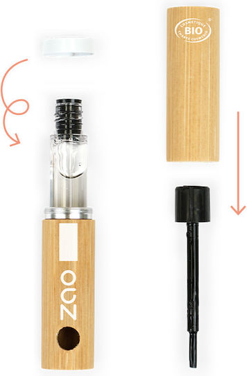 Zao Organic Makeup Fortifying Moisturizing Serum Eyelashes for Nourishment 3.8ml