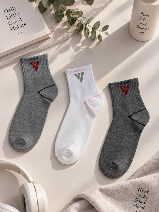 Yookie Γυναικείες Κάλτσες Πολυχρωμο 3Pack Yookie Γυναικείες Κάλτσες Πολυχρωμο 3Pack