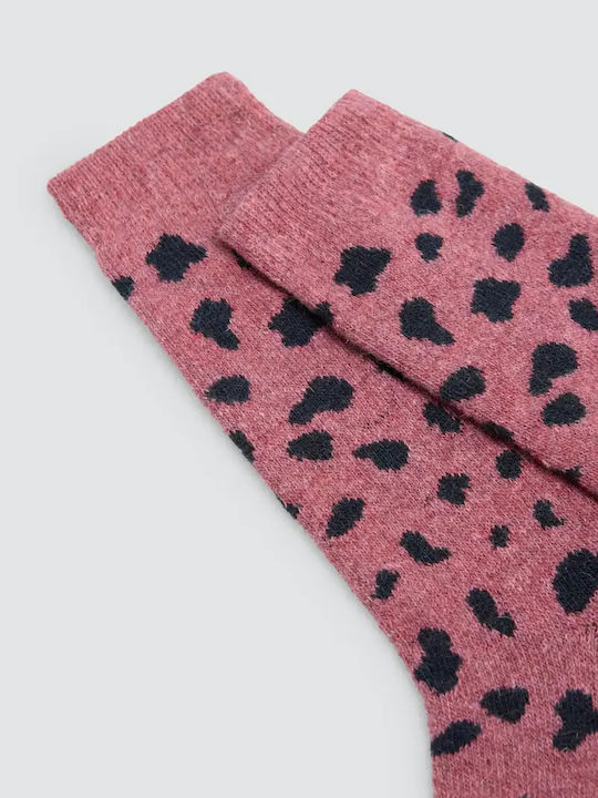 Ysabel Mora Damen Socken Burgundisch 3er Pack