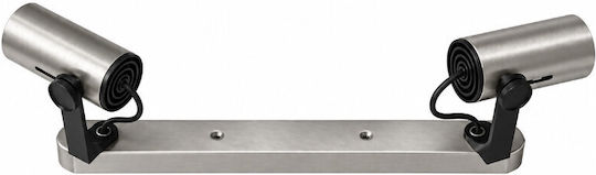 Elvhx Doppel Spot in Silber Farbe