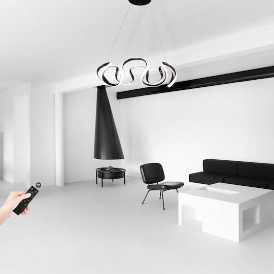 Atman Leggenda LED Κρεμαστό Φωτιστικό Μαύρο 56x22εκ. Atman Leggenda LED Κρεμαστό Φωτιστικό Μαύρο 56x22εκ.