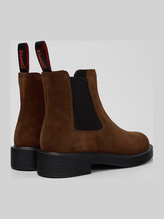 Dean Wildleder Damen Chelsea-Stiefel Braun