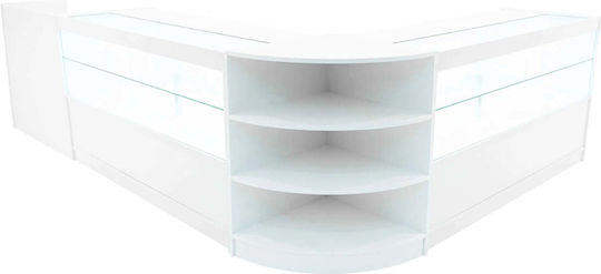 Eclipse Led Shop Counter Set Lm60 Tb60 & 2 X C1500 White