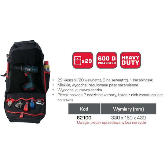 Proline Rucsac Negru 23 Litri