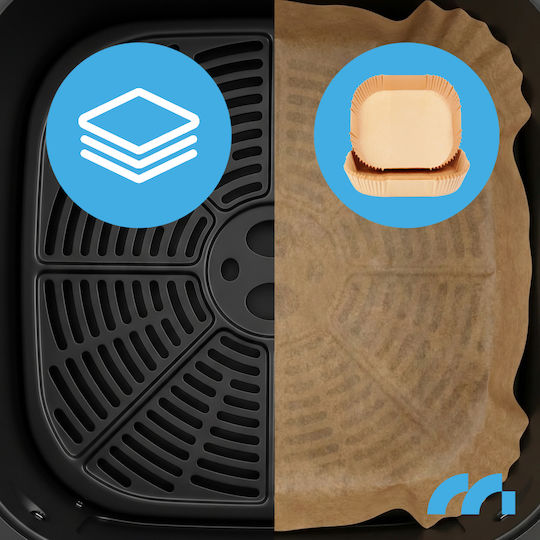 MalTec Air Fryer 8lt Μαύρο