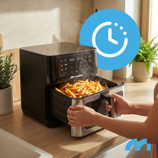 MalTec Friteuză cu Aer 10l Neagră
